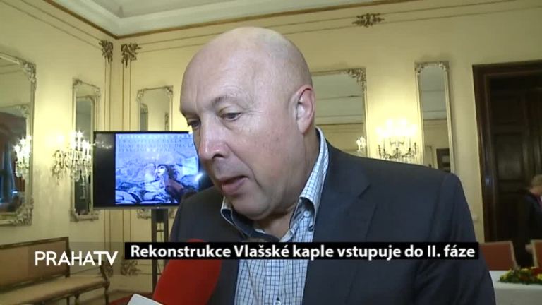 Rekonstrukce Vlašské kaple vstupuje do II. fáze