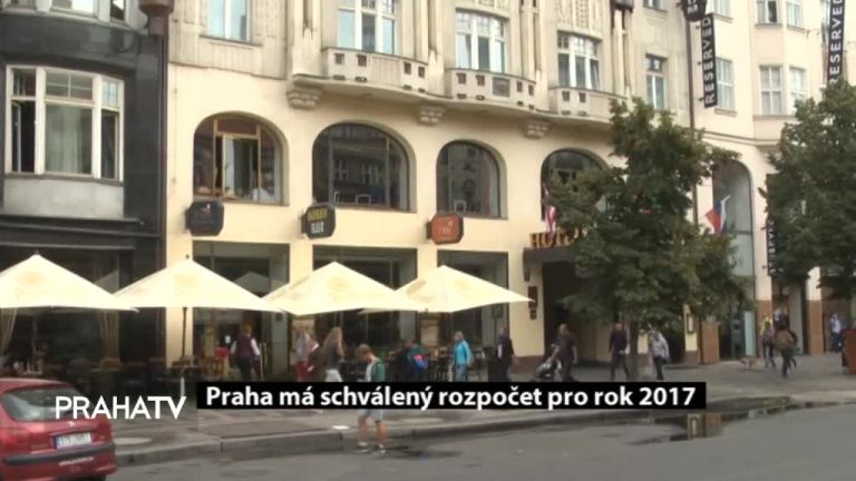 Praha má schválený rozpočet pro rok 2017