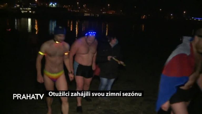Otužilci zahájili svou zimní sezónu
