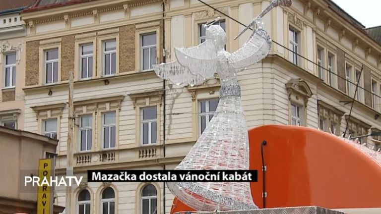 Mazačka dostala vánoční kabát
