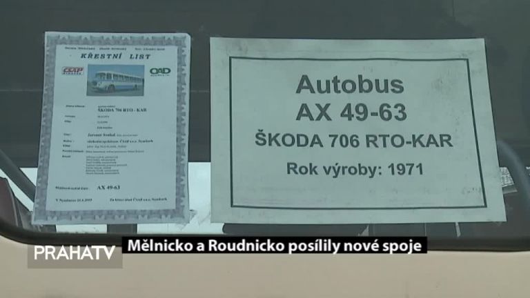 Mělnicko a Roudnicko posílily nové spoje