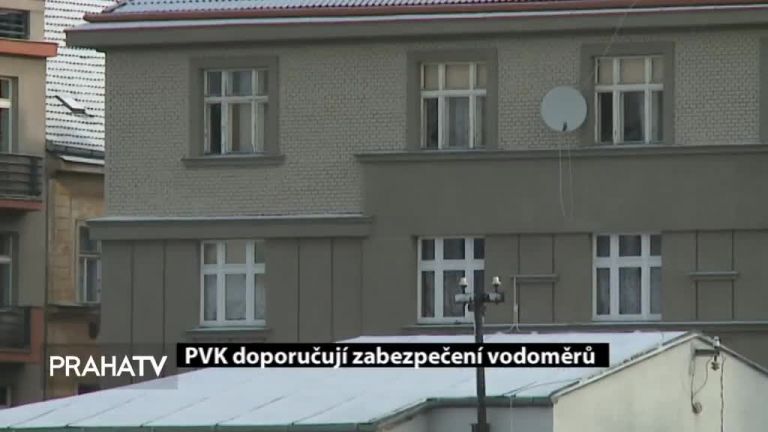  PVK doporučují zabezpečení vodoměrů  