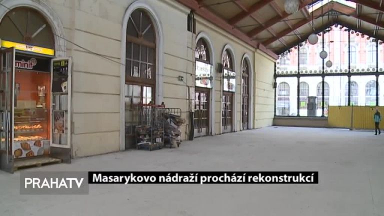 Masarykovo nádraží prochází rekonstrukcí 