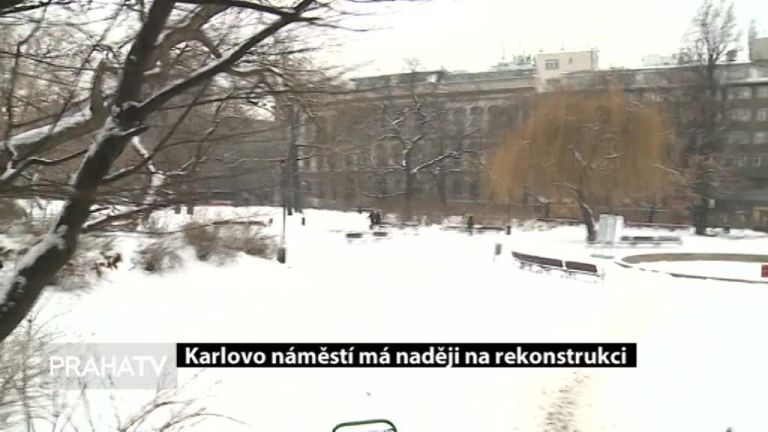 Karlovo náměstí má naději na rekonstrukci