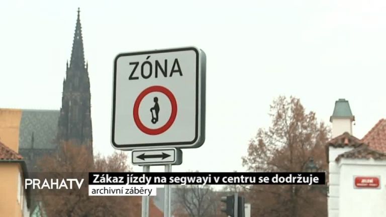 Zákaz jízdy na segwayi v centru se dodržuje  