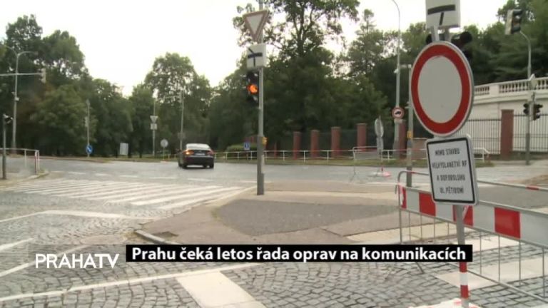 Prahu čeká letos řada oprav na komunikacích