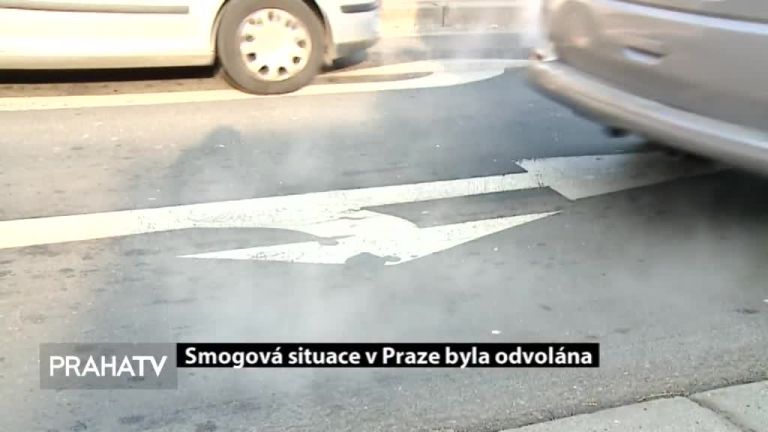 Smogová situace v Praze byla odvolána
