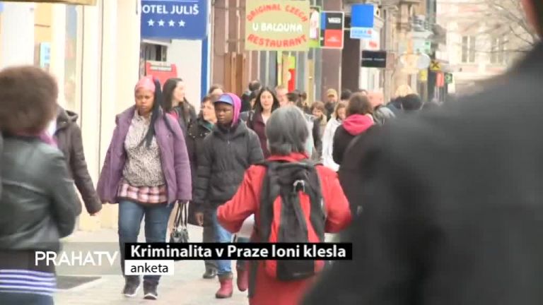 Kriminalita v Praze loni klesla