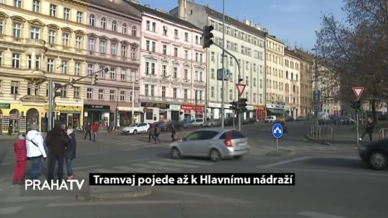 Tramvaj pojede až k Hlavnímu nádraží