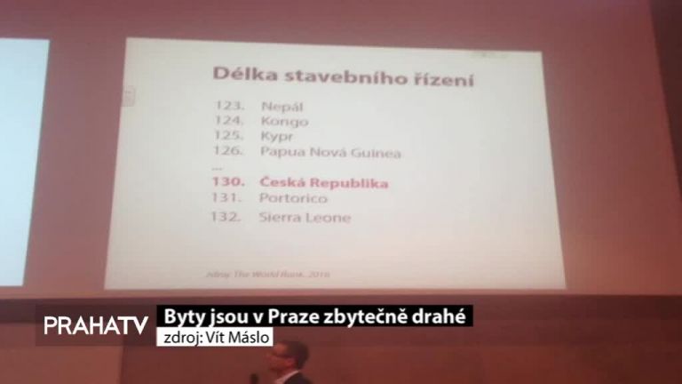 Byty jsou v Praze zbytečně drahé