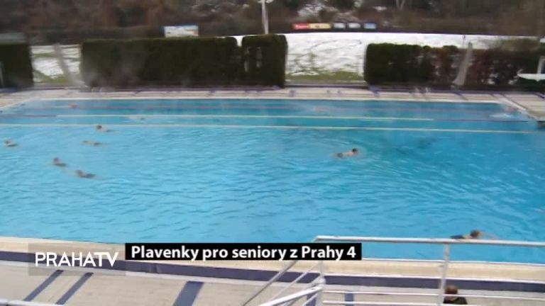 Plavenky pro seniory z Prahy 4