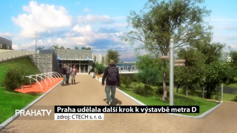 Praha udělala další krok k výstavbě metra D