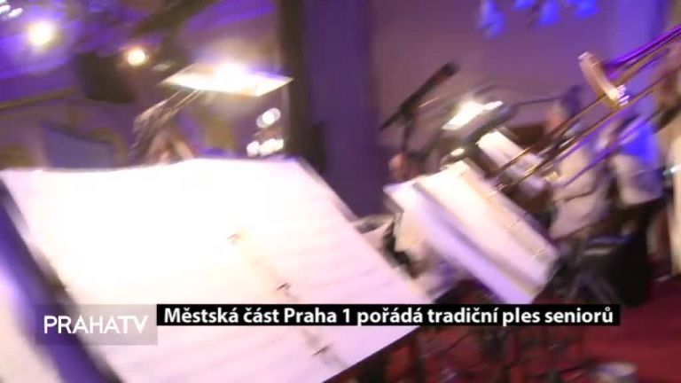 Městská část Praha 1 pořádá tradiční ples seniorů