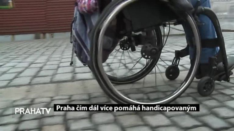 Praha čím dál více pomáhá handicapovaným