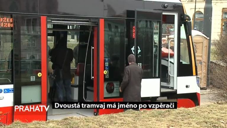 Dvoustá tramvaj má jméno po vzpěrači