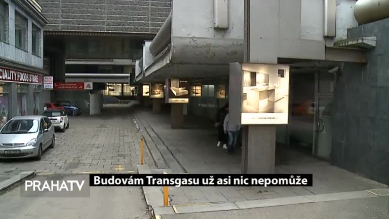 Budovám Transgasu už asi nic nepomůže