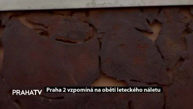 Praha 2 vzpomíná na oběti leteckého náletu 