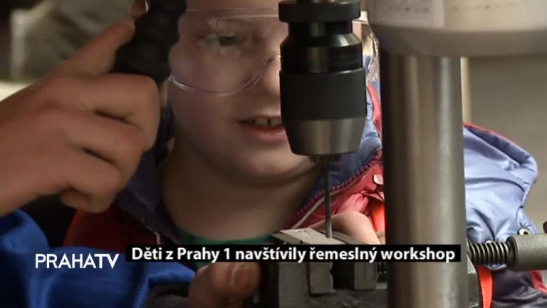 Děti z Prahy 1 navštívily řemeslný workshop