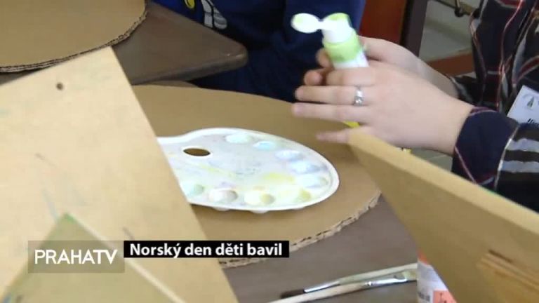 Norský den děti bavil