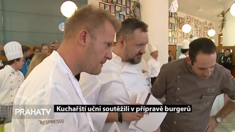 Kuchařští učni soutěžili v přípravě burgerů