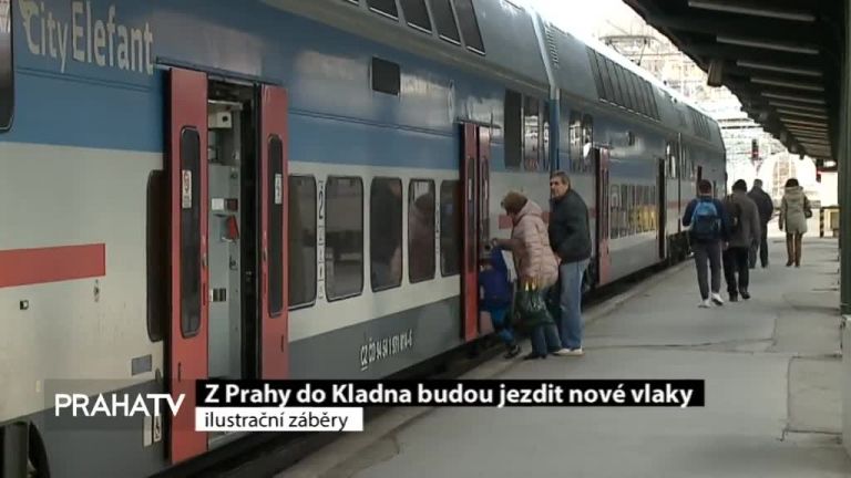 Z Prahy do Kladna budou jezdit nové vlaky