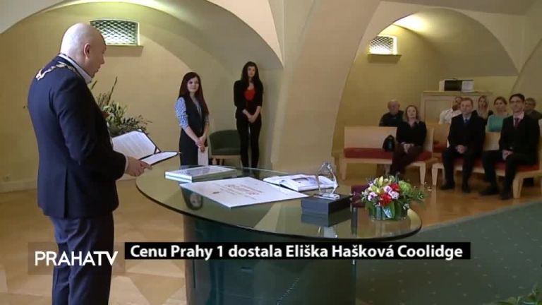 Cenu Prahy 1 dostala Eliška Hašková Coolidge