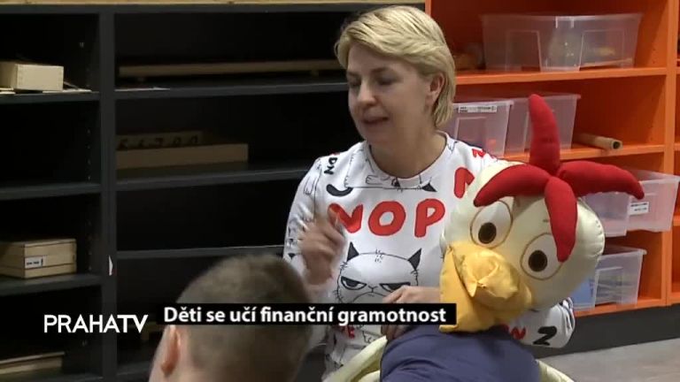Děti se učí finanční gramotnost