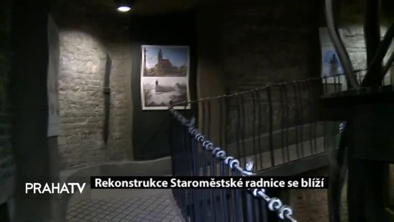 Rekonstrukce Staroměstské radnice se blíží 