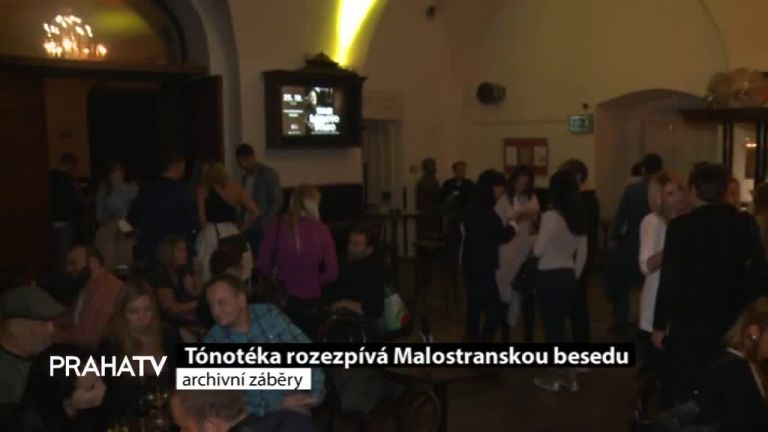 Tonotéka rozezpívá Malostranskou besedu