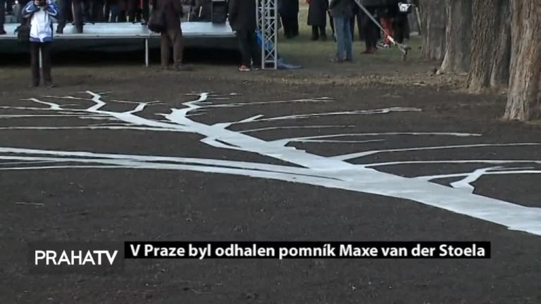 V Praze byl odhalen pomník Maxe van der Stoela