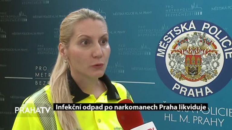 Infekční odpad po narkomanech Praha likviduje