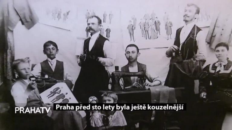 Praha před sto lety byla ještě kouzelnější