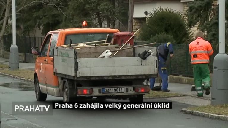 Praha 6 zahájila velký generální úklid