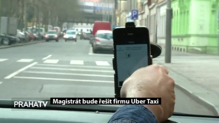 Magistrát bude řešit firmu Uber Taxi