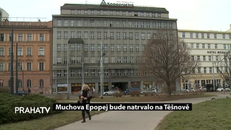 Muchova Epopej bude natrvalo na Těšnově
