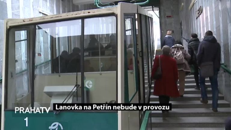 Lanovka na Petřín nebude v provozu