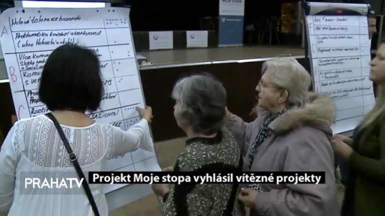 Projekt Moje stopa vyhlásil vítězné projekty