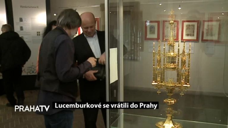 Lucemburkové se vrátili do Prahy 