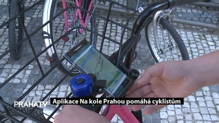 Aplikace Na kole Prahou pomáhá cyklistům