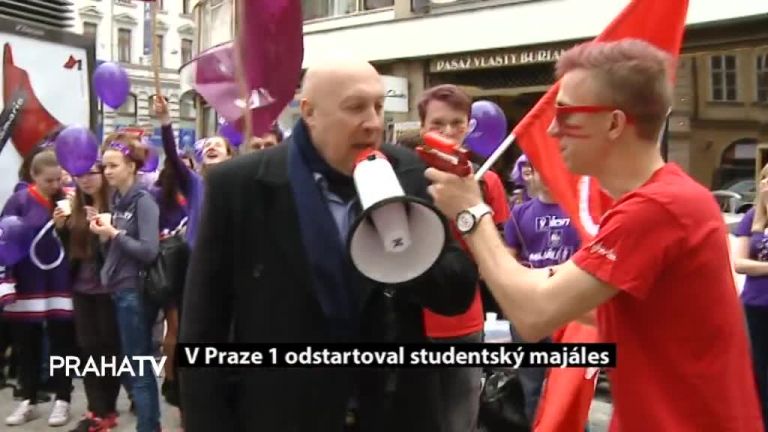 V Praze 1 odstartoval studentský majáles