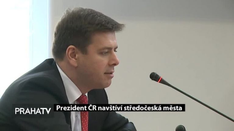 Prezident ČR navštíví Středočeská města