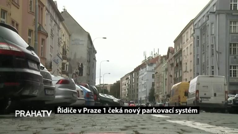 Řidiče v Praze 1 čeká nový parkovací systém