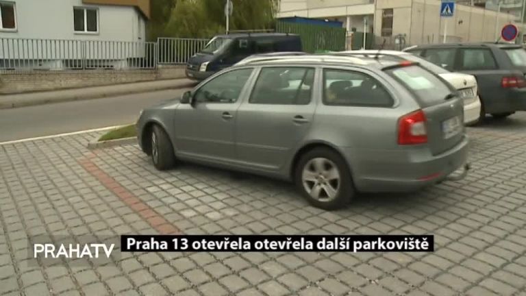 Praha 13 otevřela otevřela další parkoviště