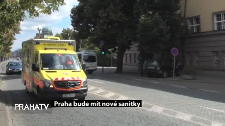 Praha bude mít nové sanitky