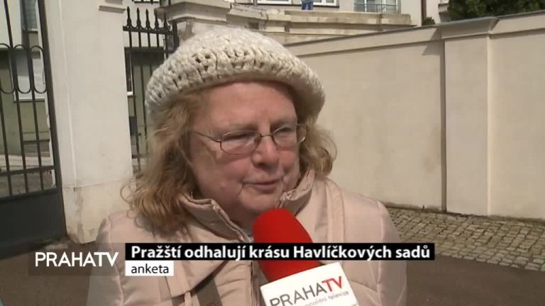 Pražští odhalují krásu Havlíčkových sadů