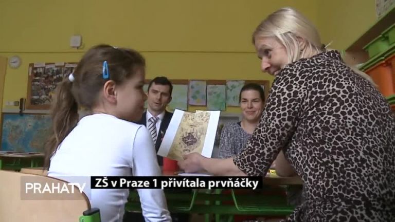 ZŠ v Praze 1 přivítala prvňáčky