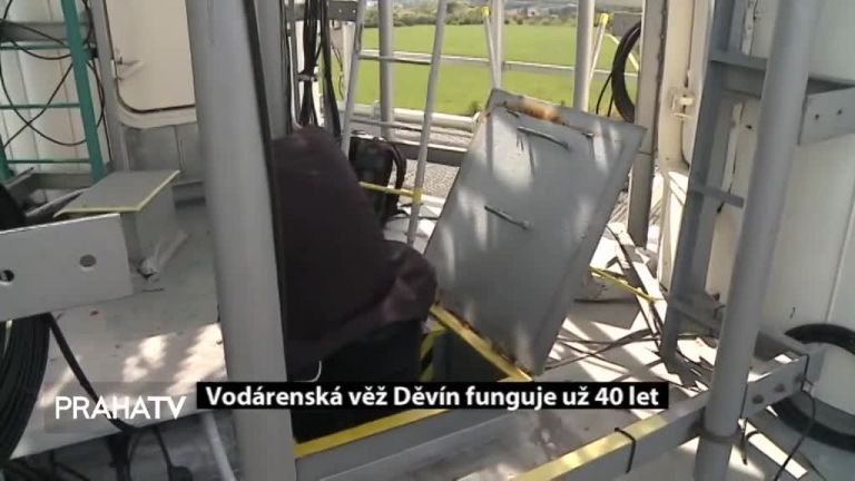Vodárenská věž Děvín funguje už 40 let
