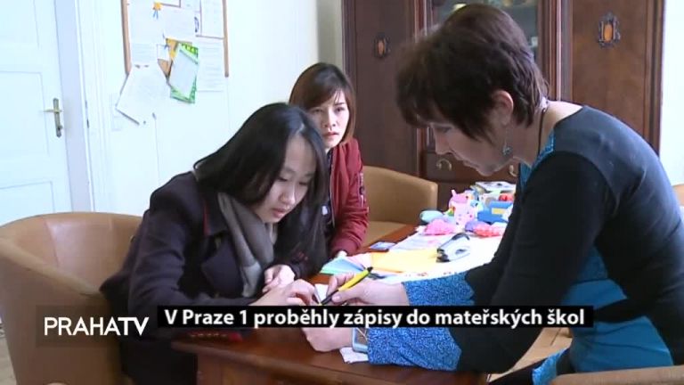 V Praze 1 proběhly zápisy do mateřských škol