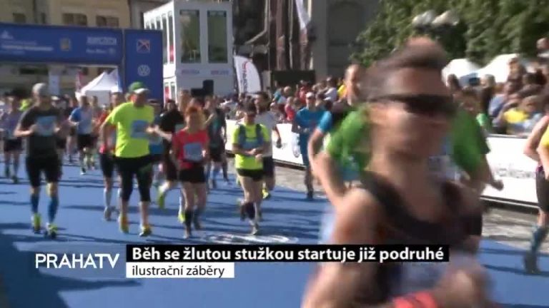 Běh se žlutou stužkou startuje již podruhé