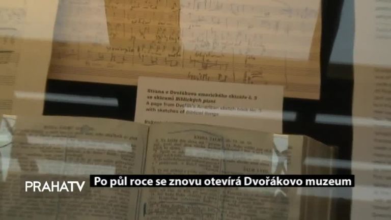 Po půl roce se znovu otevírá Dvořákovo muzeum